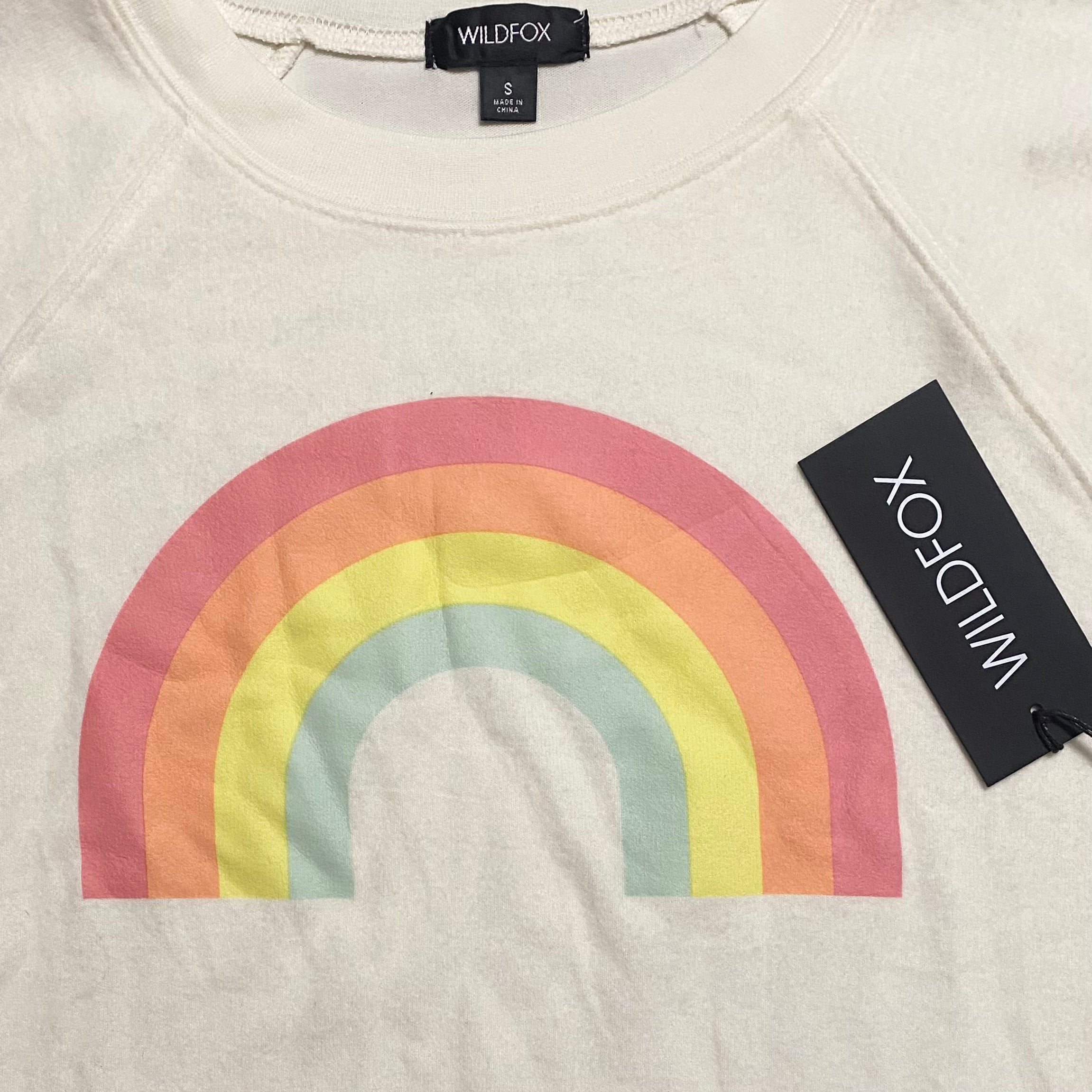 Wildfox rainbow shop sweater