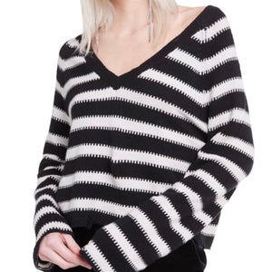 Wildfox hotsell striped sweatshirt