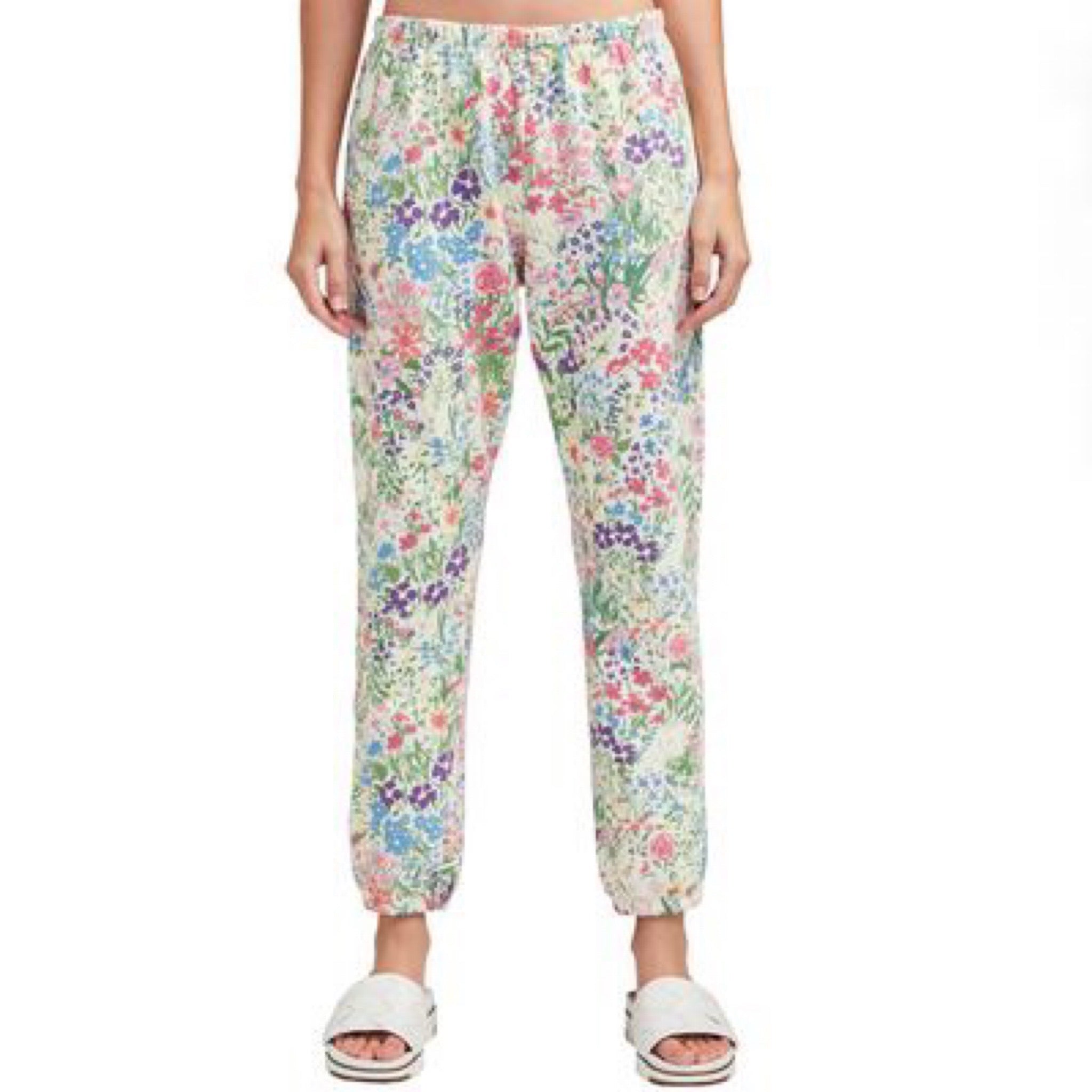 Wildfox Tuscan Bouquet Floral Knox Pants
